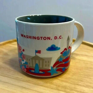 Starbucks Washington D.C. mug you are here collection 2017 14 fl oz